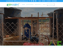 Tablet Screenshot of fibrasynormasdecolombia.com